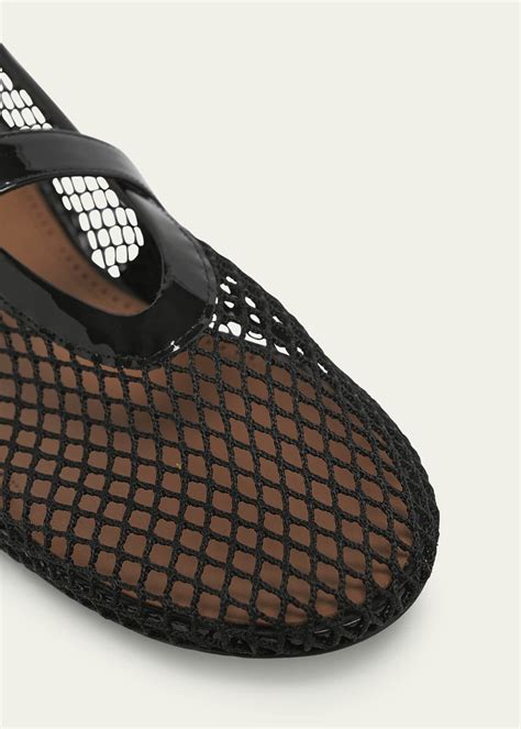 alaia ballet flats dupe|alaia mesh mary jane.